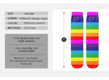 *Boot Socks: Rainbow Ombré