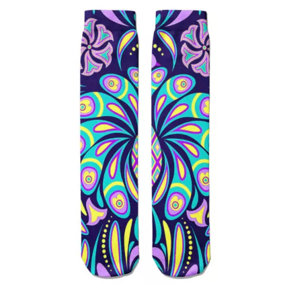 *Boot Socks: Pretty Peacock 🦚 SALE