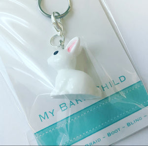 Bridle Charm: Bunny White *NEW