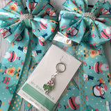 💐 SALE 💙 Bridle Charm & Show Bows BOGO: Christmas Friends ~ CLEARANCE!