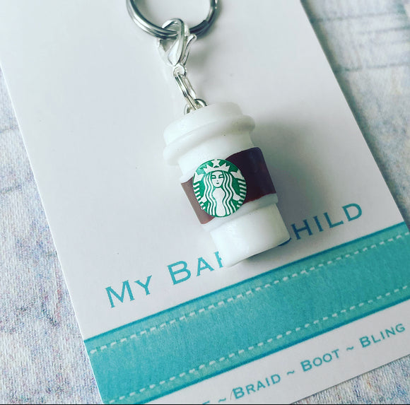 💙 Bridle Charm: Sbux Latté To Go *NEW