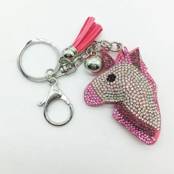 💙 KeyChain / Bag Charm: Unicorn Emoji *NEW