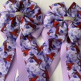 Show Bows: Horses Lavender 🐴 NEW