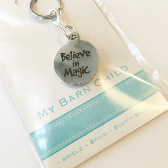 Bridle Charm: Inspirational ~ Believe In Magic