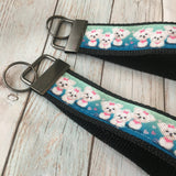 Key Fob / KeyChain / Wristlet: Dog ~ Maltese