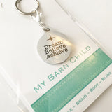 Bridle Charm: Inspirational ~ Dream Believe Achieve