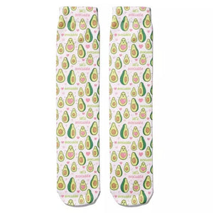 🧦 Boot Socks: Avocado Let’s Avocuddle 🥑