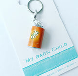 * Bridle Charm: Pop Can Orange Crush 🍊 NEW