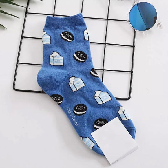 Crew Socks: Milk and Cookies ~ Oreos 🍪