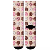 💝 Socks: Donuts Chocolate Strawberry