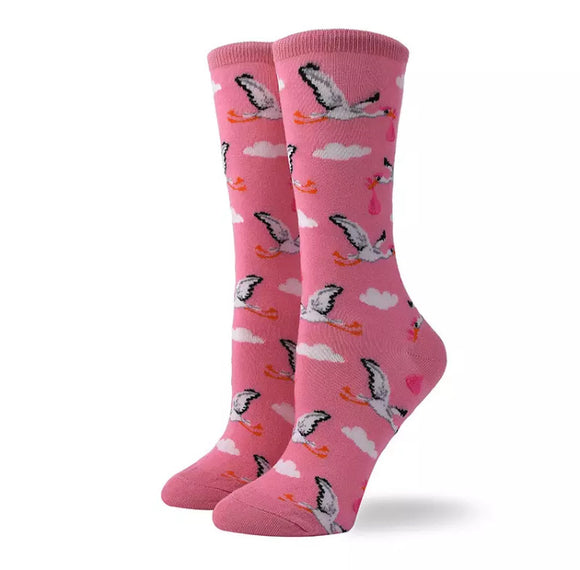 Crew Socks: Storks