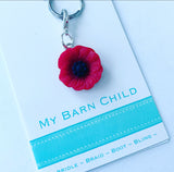 * Bridle Charm: Poppy ❤️ NEW