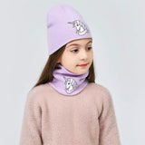 Winter Beanie / Neck Warmer Set: Unicorn ~ Choose Your Color *NEW