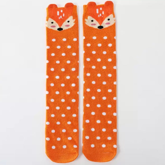 Kids’ Socks: Foxes