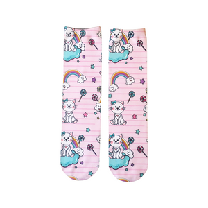 *Boot Socks: Cats & Candy