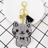 KeyChain / Bag Charm: Sparkle ~ Kitten ~ White 🐱 NEW