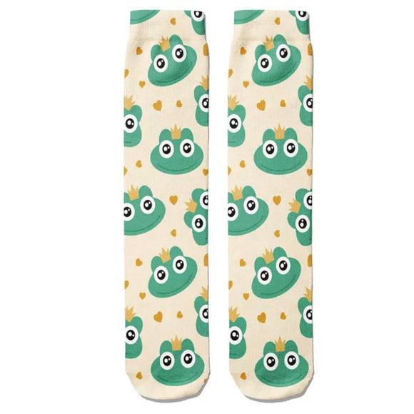 🧦 Boot Socks: Frog Prince