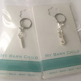 Bridle Charm: Monogram ~ Arial