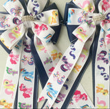 🫶 Show Bows: My Little Pony on Navy *NEW