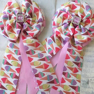 💙 Show Bows: Ice Cream Cones
