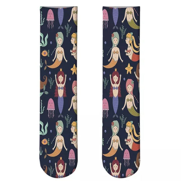🧦 Boot Socks: Mermaids 🧜‍♀️