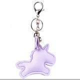 KeyChain / Bag Charm: Sparkle Unicorn - Chonky - Lavender