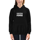 Youth Hoodie: I Was Told ~ NEW