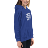 Youth Hoodie: That Pony Looks Evil ~ NEW