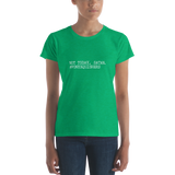 Women's short sleeve t-shirt: Not today, Satan. #ponysquishers ✨ NEW ✨