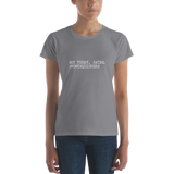 Women's short sleeve t-shirt: Not today, Satan. #ponysquishers ✨ NEW ✨