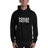 Unisex Hoodie: Ponies Against Adulting
