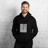 Unisex Hoodie: More Ponies