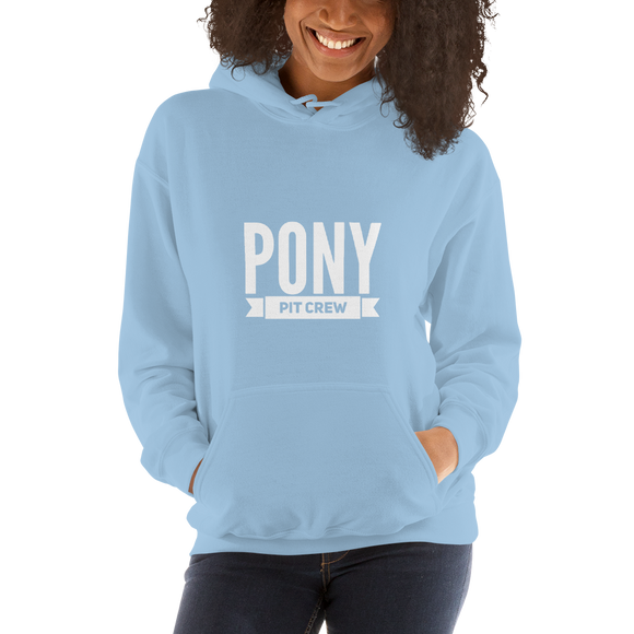 Unisex Hoodie: Pony Pit Crew