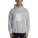Unisex Hoodie: More Ponies