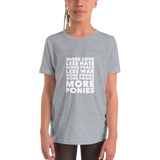 Youth Tee: More Ponies