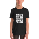 Youth Tee: More Ponies