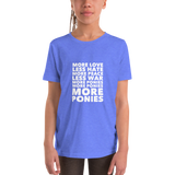 Youth Tee: More Ponies