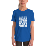 Youth Tee: More Ponies